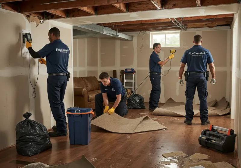 Flood DamageMaterial Assessment and Debris Removal process in Perryton, TX